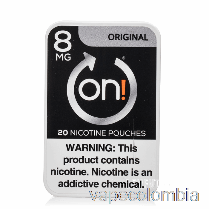 Vaporizador Recargable Encendido! Bolsas De Nicotina - Originales 8 Mg